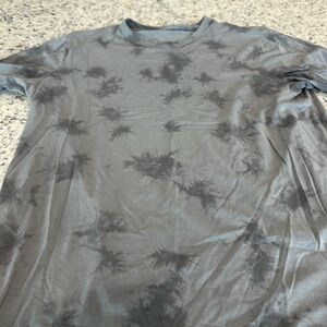 lululemon athletica Women's Short Sleeve Tie-Dye Tee - Gray/Black